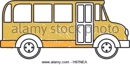 450x227 Silhouette Vehicle School Bus Education Transportation Stock