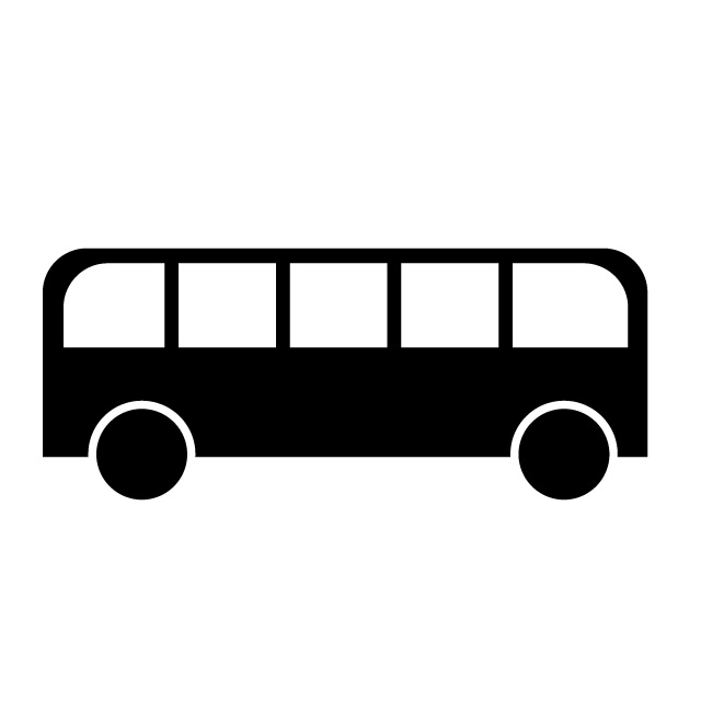 640x640 Bus Sightseeing Icon Free Material Mark Symbol