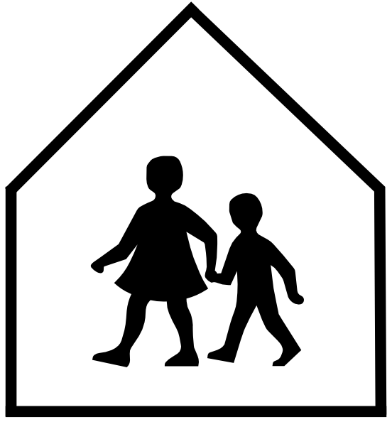 552x594 Totetude School Crossing Sign Clip Art