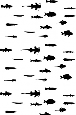 244x368 School Fish Photoshop Brushes Download (16 Photoshop Brushes)
