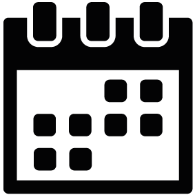 283x283 School Calendar Silhouette Silhouette Of School Calendar