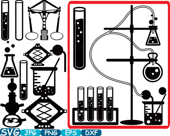 570x456 Science School Svg Cutting Files Monogram Clipart Silhouette Math