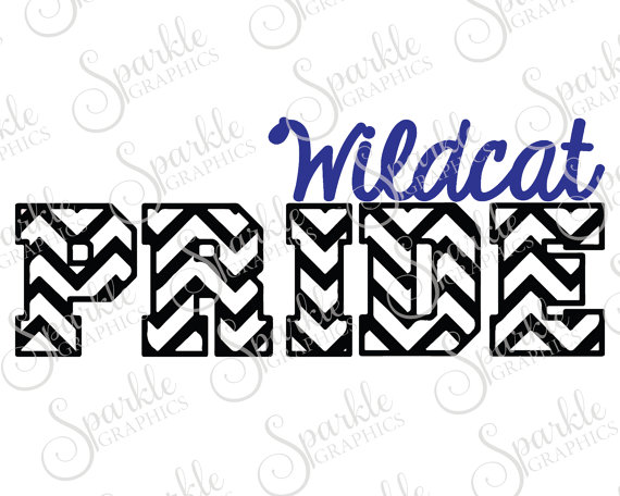 570x456 Wildcat Pride Cut File Wildcat Svg Wildcat Mascot Mascot Svg High