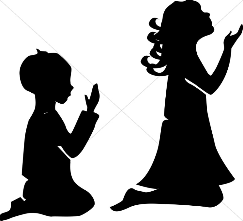 776x706 Children In Prayer Sunday School Clipart