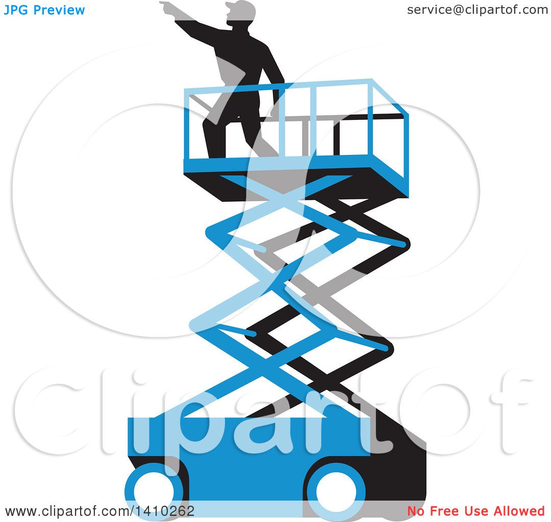 1080x1024 Clipart Of A Retro Wpa Styled Silhouetted Male Worker On A Cherry