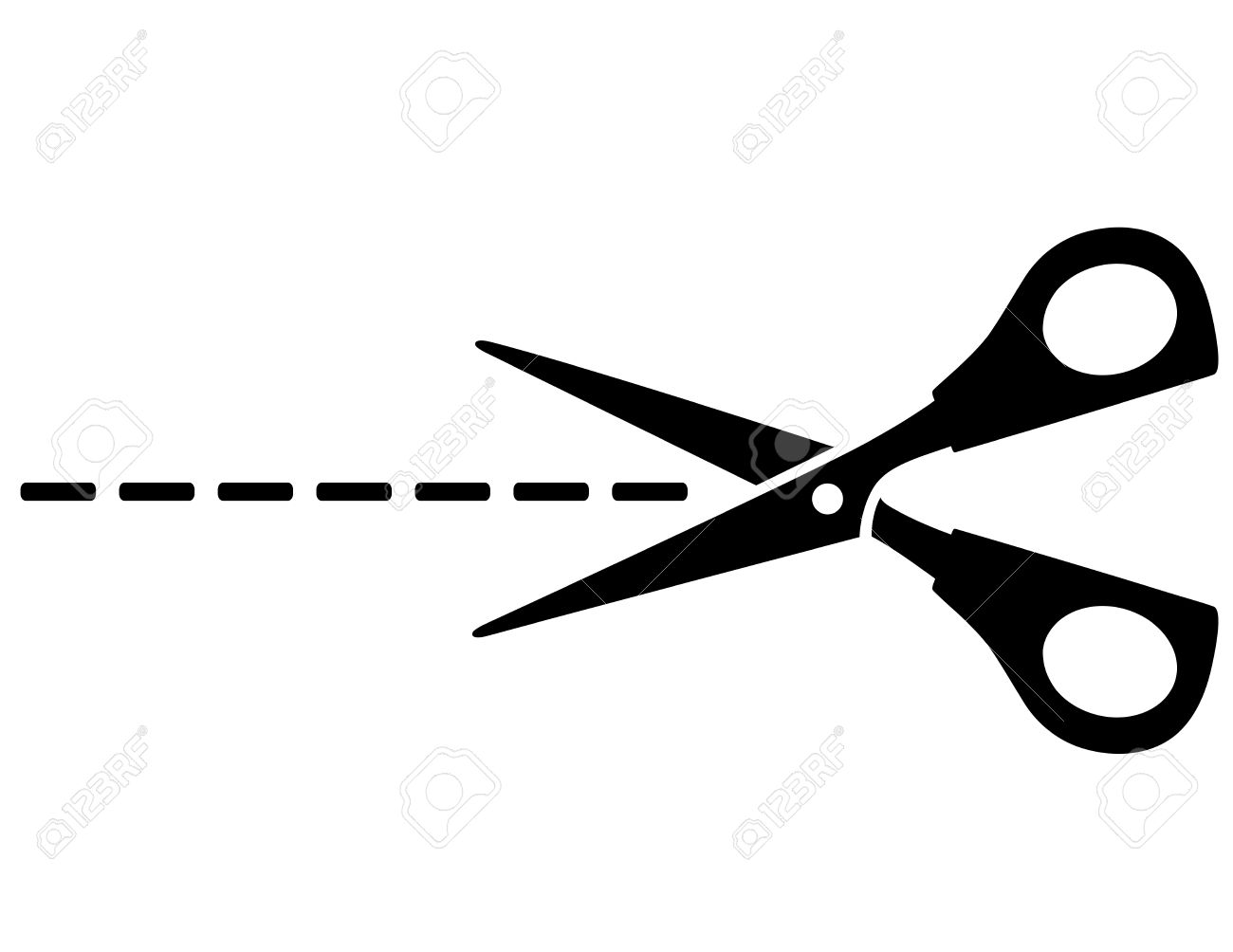 1300x1004 Scissors Silhouette Clipart