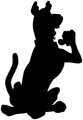 Scooby Doo Silhouette at GetDrawings | Free download