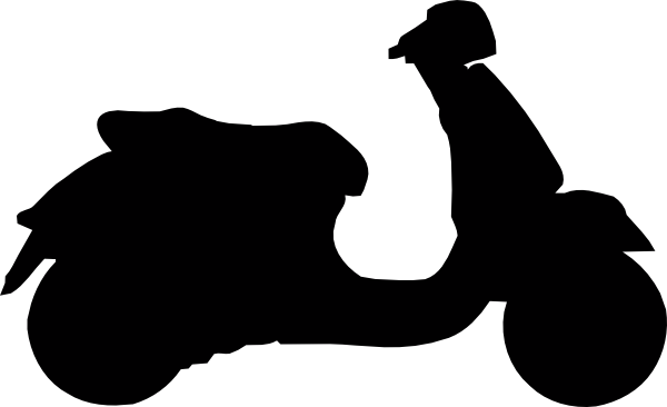 600x366 Scooter Clip Art