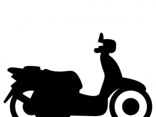310x233 Scooter Silhouette 2 Free Vectors Ui Download