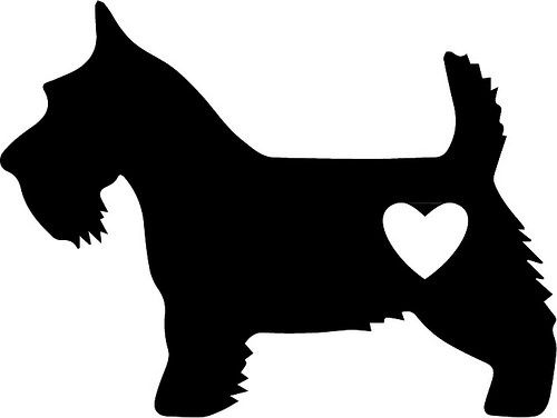 500x376 Scottie Love Cricut, Silhouettes And Filing