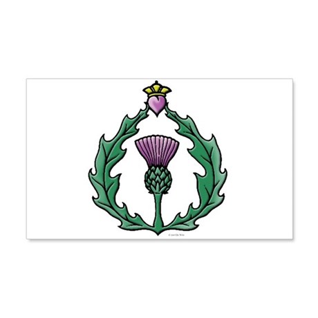460x460 Scottish Thistle Wall Art