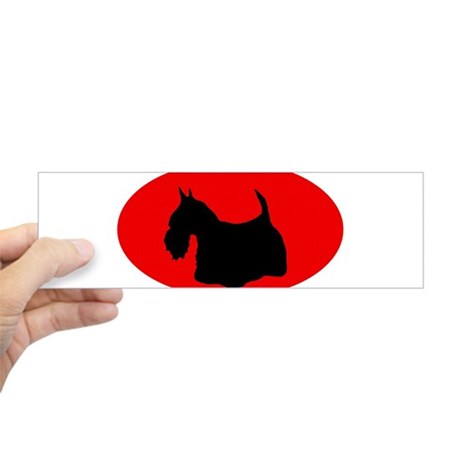 460x460 Scottie Dog Bumper Stickers