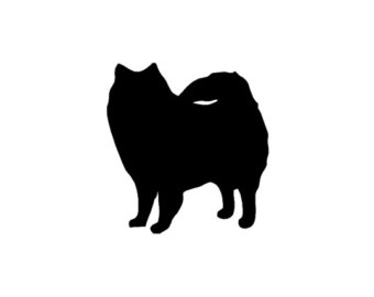 340x270 Scottish Terrier Dog Breed V2 Silhouette Custom Die Cut Vinyl