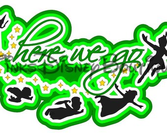 340x270 Disney Svg Clipart Title Peter Pan Ride Tinkerbell Mickey Minnie
