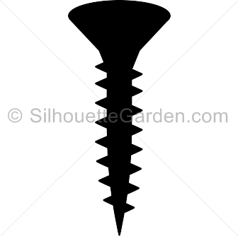 336x334 Screw Silhouette Clip Art. Download Free Versions Of The Image