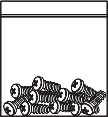 417x450 Workrite 4400305 Silhouette Screw Pack