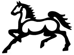 236x176 Silhouette. Scroll Saw Pazzle Pattern. Wood Puzzle