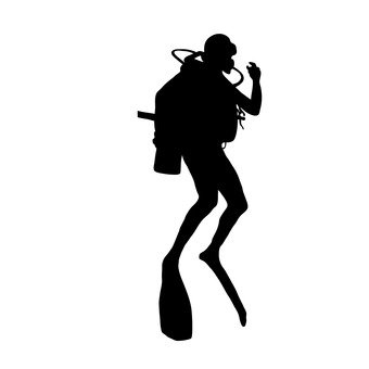 340x340 Free Silhouette Vector An Illustration