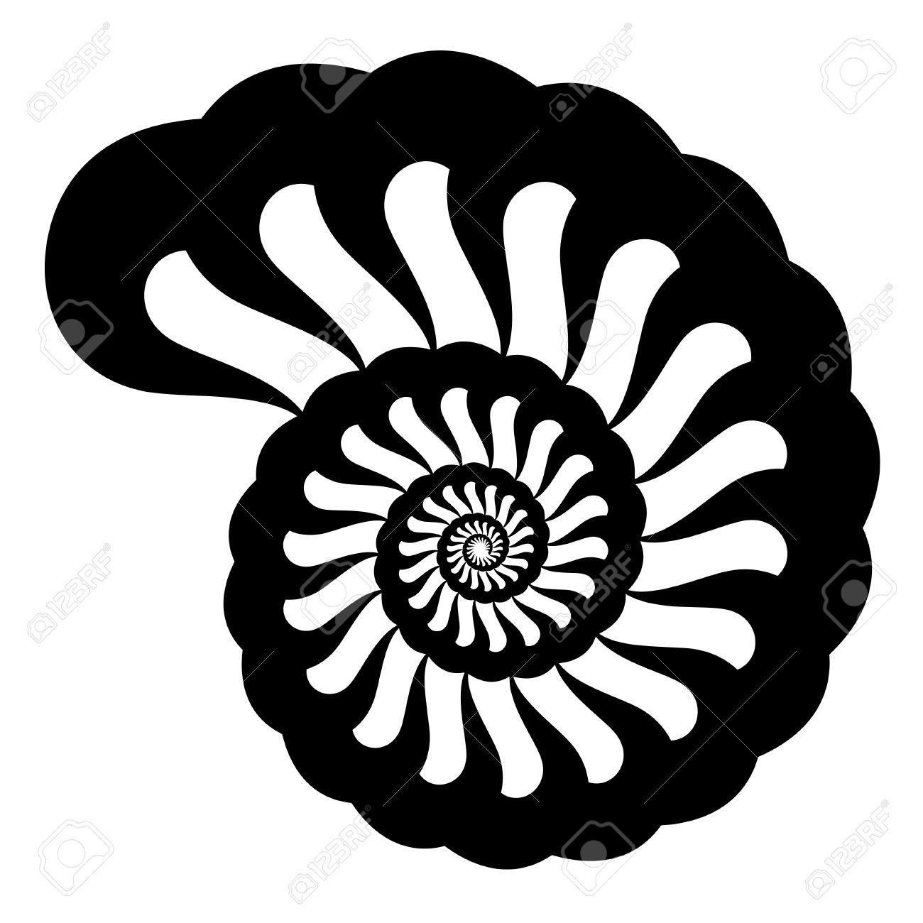 1300x1300 Shell Silhouette Royalty Free Cliparts, Vectors, And Stock