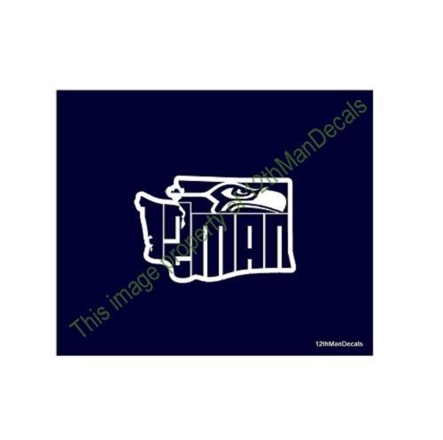 500x496 Seattle Seahawks Decal 12th Man Logo In Washington State