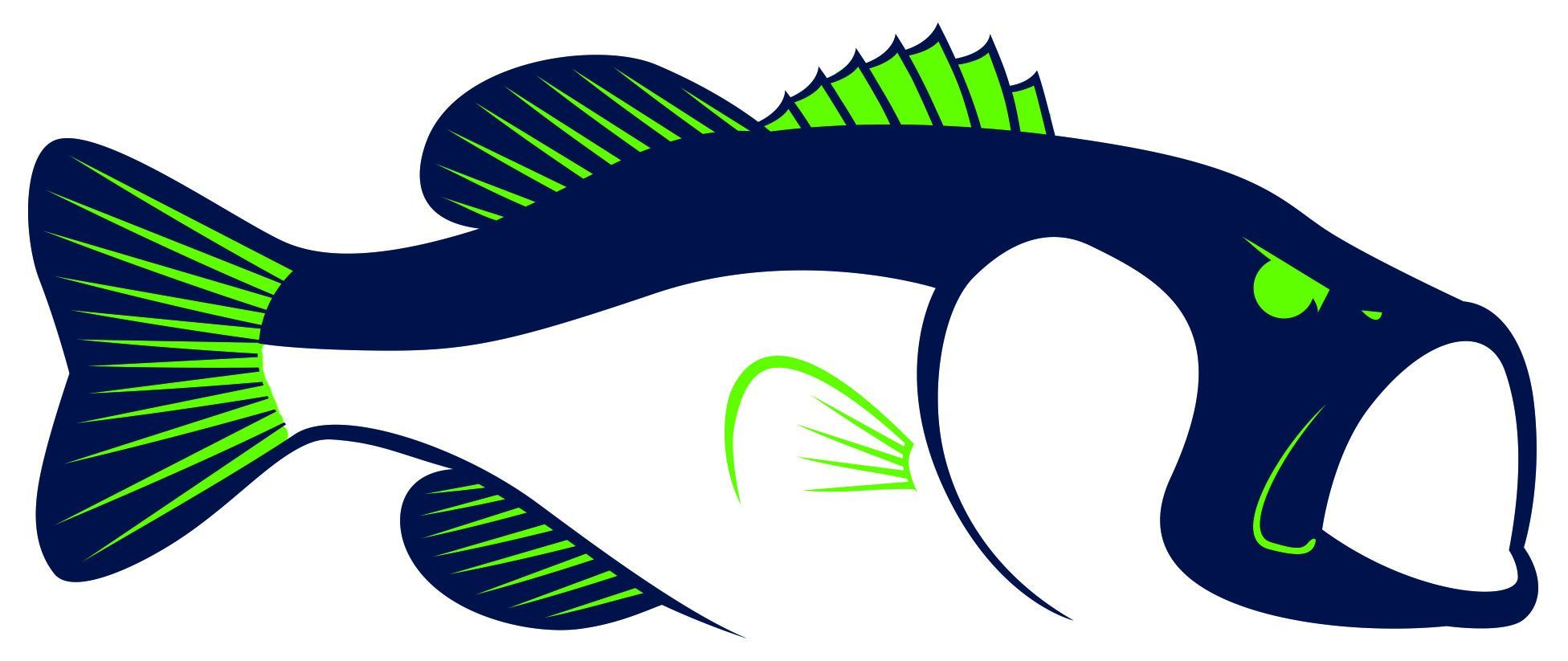 1952x823 Skiff Life Largemouth Bass Car Decals Stickers In Seattle Seahawk
