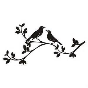 300x300 Birds On A Branch Silhouette
