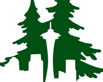 340x270 Seattle Silhouette Etsy