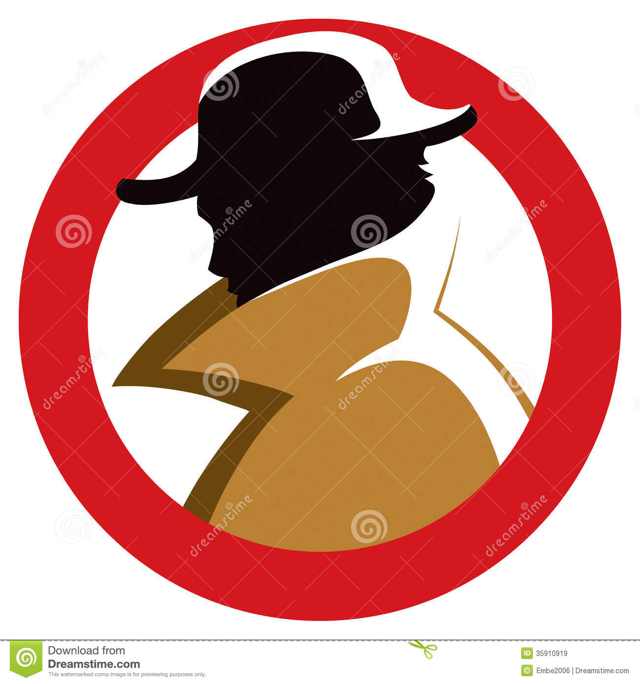 1300x1390 Hat Clipart Secret Agent
