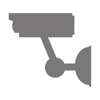 200x200 Security Camera Silhouette Icon