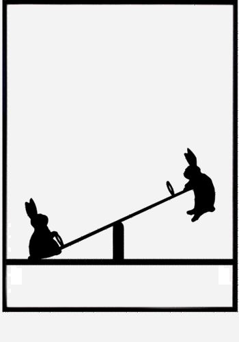 Seesaw Silhouette