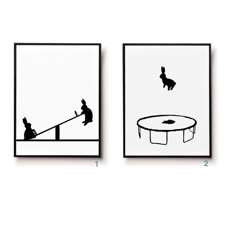 722x722 Rabbit Silhouette Clipart