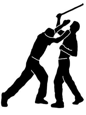 Self Defense Silhouette at GetDrawings | Free download