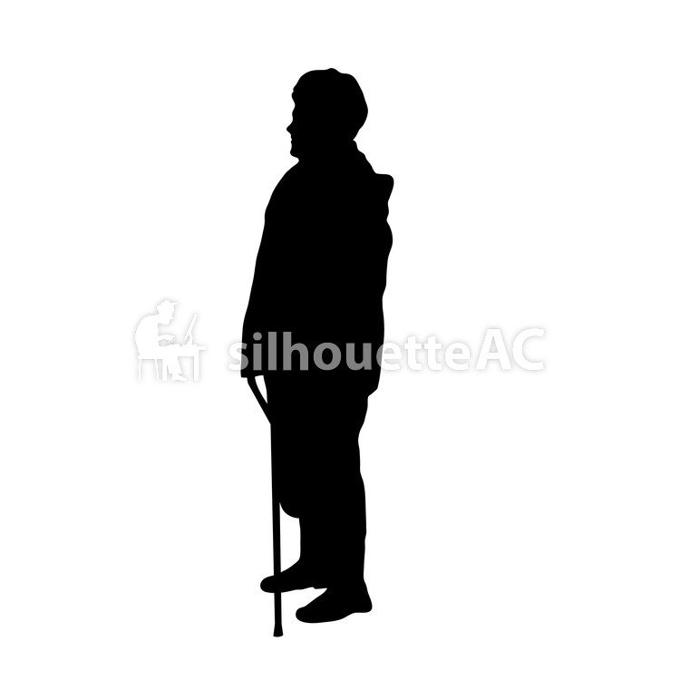 750x750 Free Silhouettes An Illustration, Senior