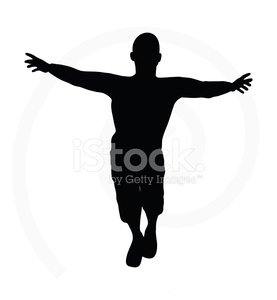 277x300 Illustration Of Senior Climber Man Silhouette Premium Clipart
