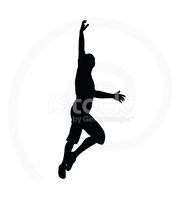 184x199 Illustration Of Senior Climber Man Silhouette Stock Vectors
