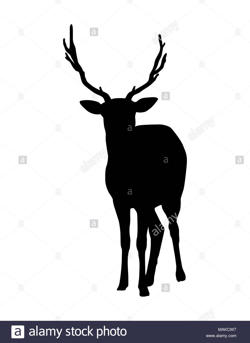 1011x1390 Silhouette Of Buck Stock Photos Amp Silhouette Of Buck Stock Images