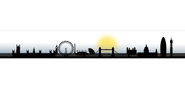 640x320 City Life Clipart Silhouette Transparent