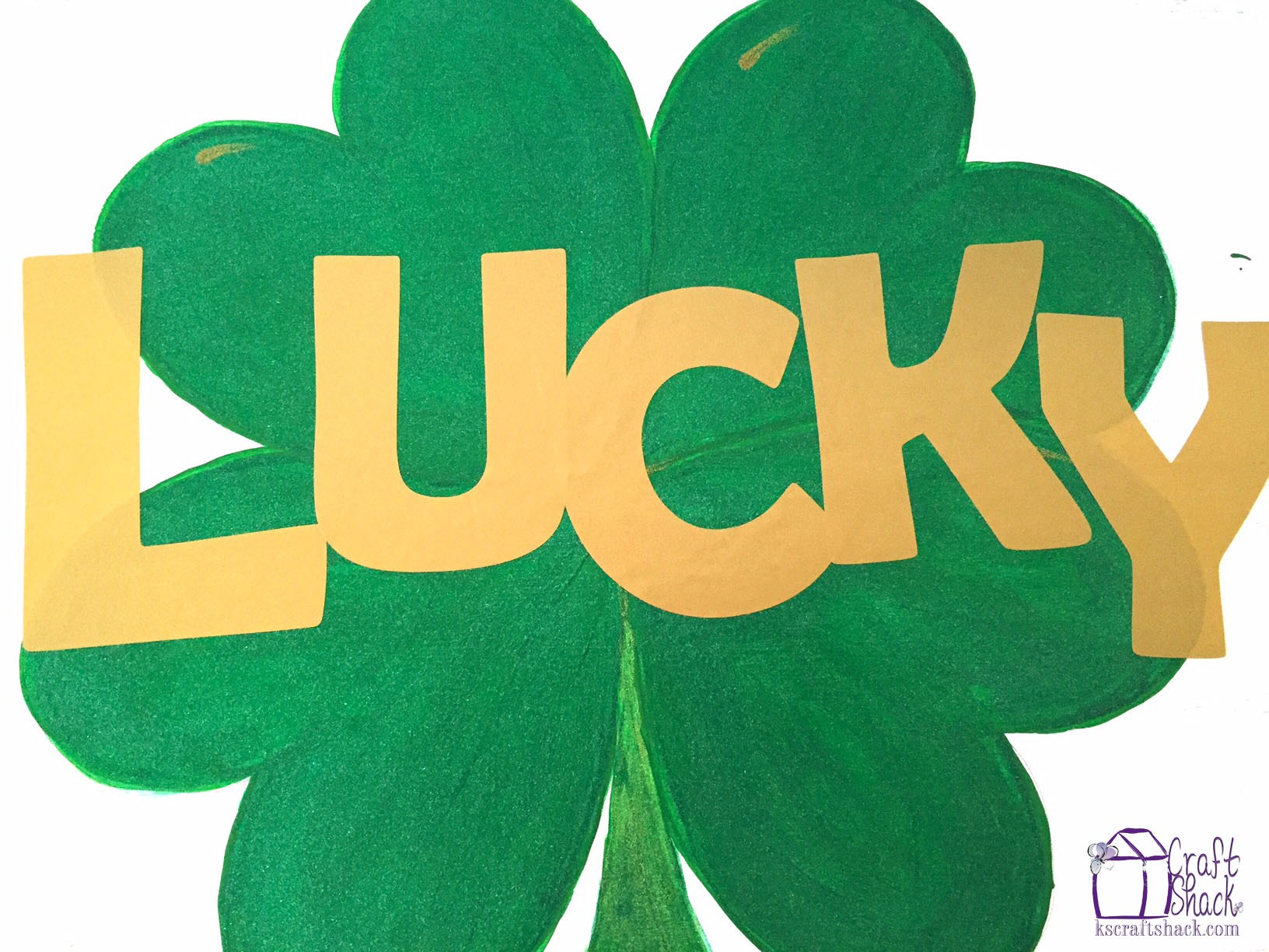 1632x1224 Shamrock Silhouette