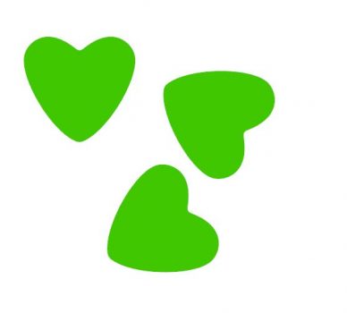 388x350 Design A Shamrock In Silhouette Studio .from A Heart Shape