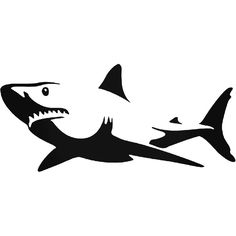 236x236 Hammerhead Shark Silhouette Ver Vinyl Decal Sticker Hammerhead
