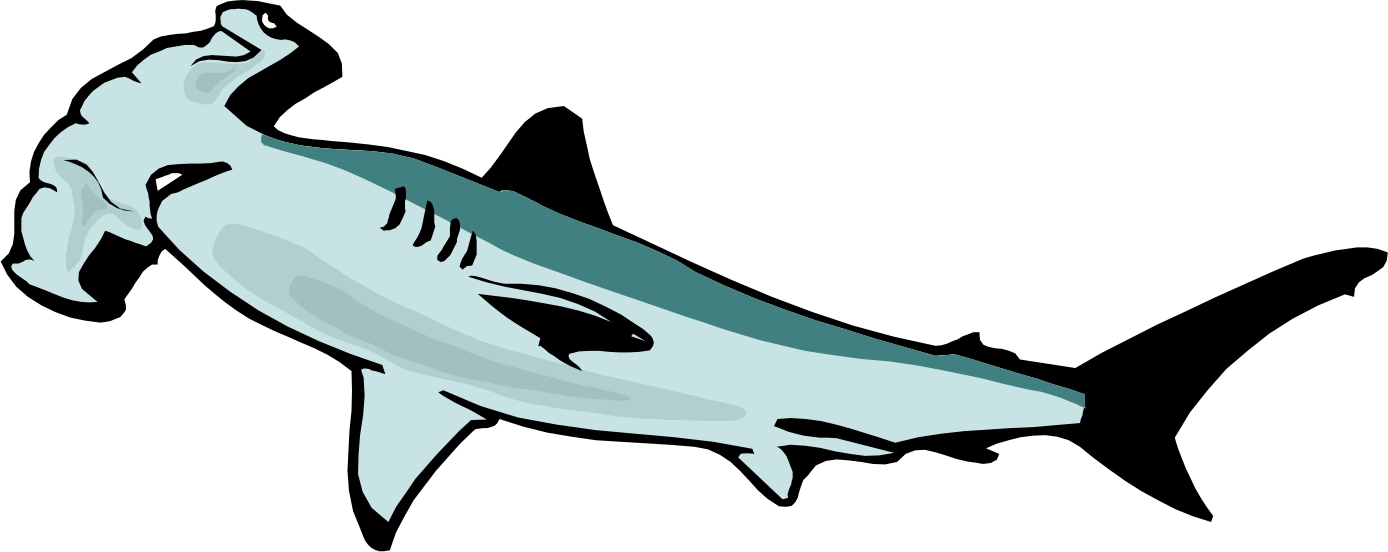 1388x552 Shark Clipart Silhouette Clipart Image 2 2