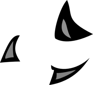 299x273 Shark Fin Free Cartoon Shark Clipart Outline And Silhouette