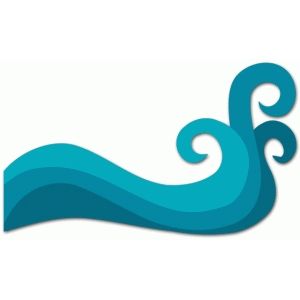 300x300 Curling Wave Silhouette Design And Silhouettes