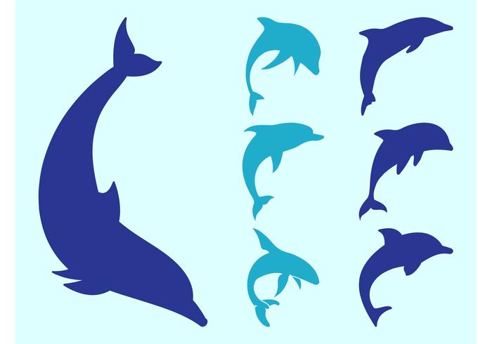 700x490 Dolphin Silhouettes