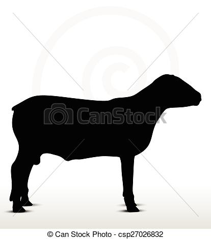 414x470 Sheep Silhouette Vector Clipart Eps Images. 3,313 Sheep Silhouette