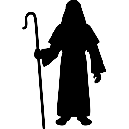 263x262 Shepherd Silhouette Hirtenschafe Silhouettes