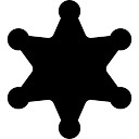 128x128 Sheriff Star Vectors, Photos And Psd Files Free Download