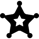 128x128 Sheriff Badge Vectors, Photos And Psd Files Free Download