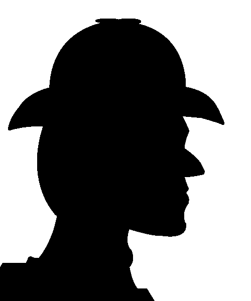 500x600 Sherlock Holmes Silhouette By Xmischiefmanagedx