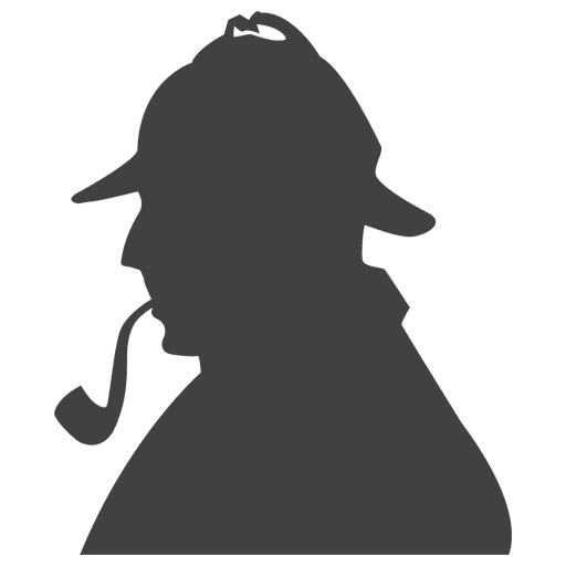 512x512 Sherlock Holmes Silhouette